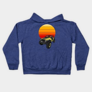 Jeep Wrangler Trailcat 4x4 Kids Hoodie